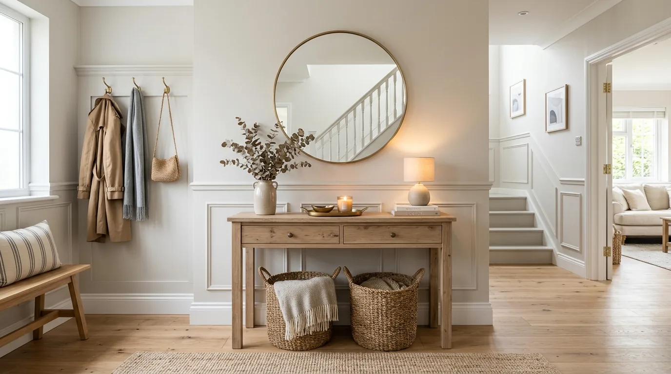 Older home refreshed with restored trim and updated fixtures