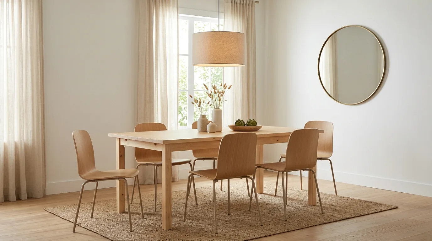 Luxury feeling remodel achieved through warm lighting and edited finishes rather than excess features