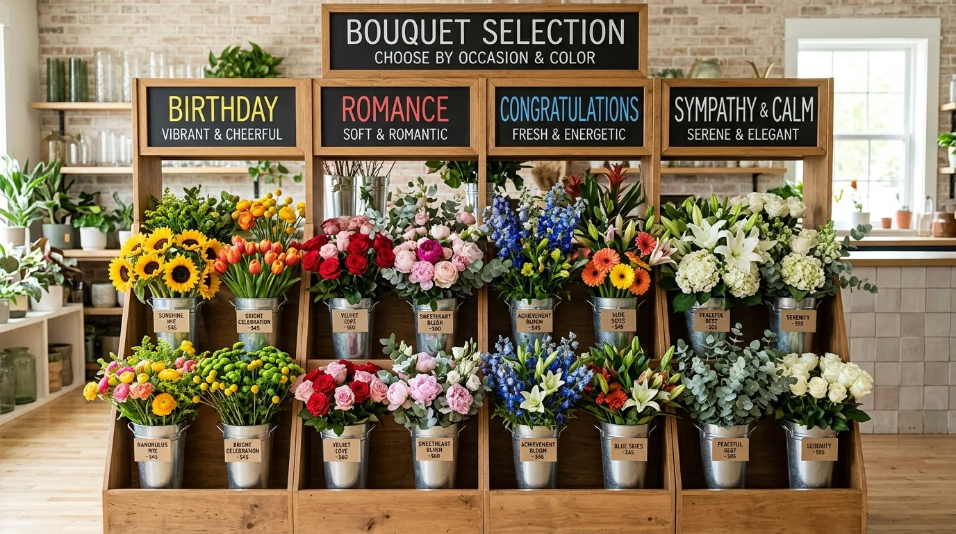 Seasonal chrysanthemums and berries for autumn hosting