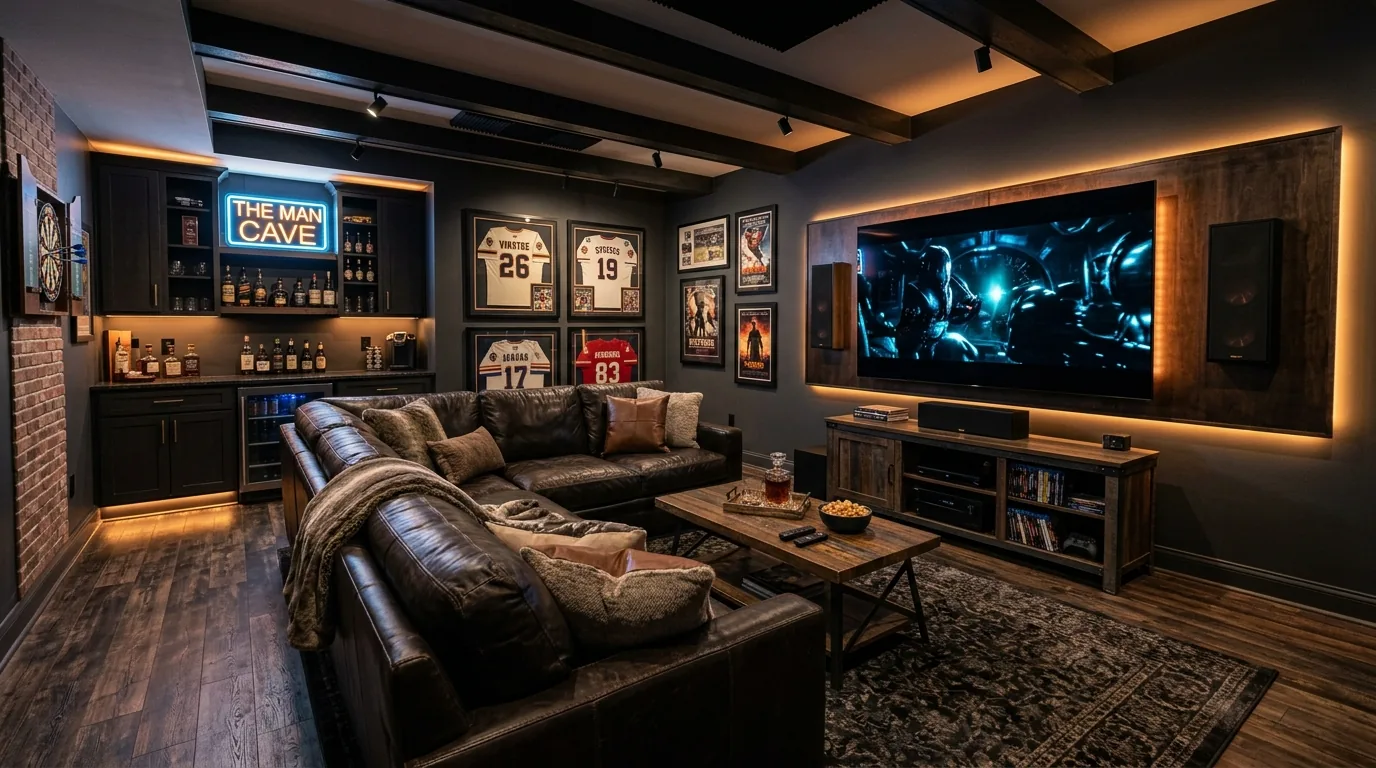 13 Ultimate Man Cave Basement Ideas for the Perfect Hideaway