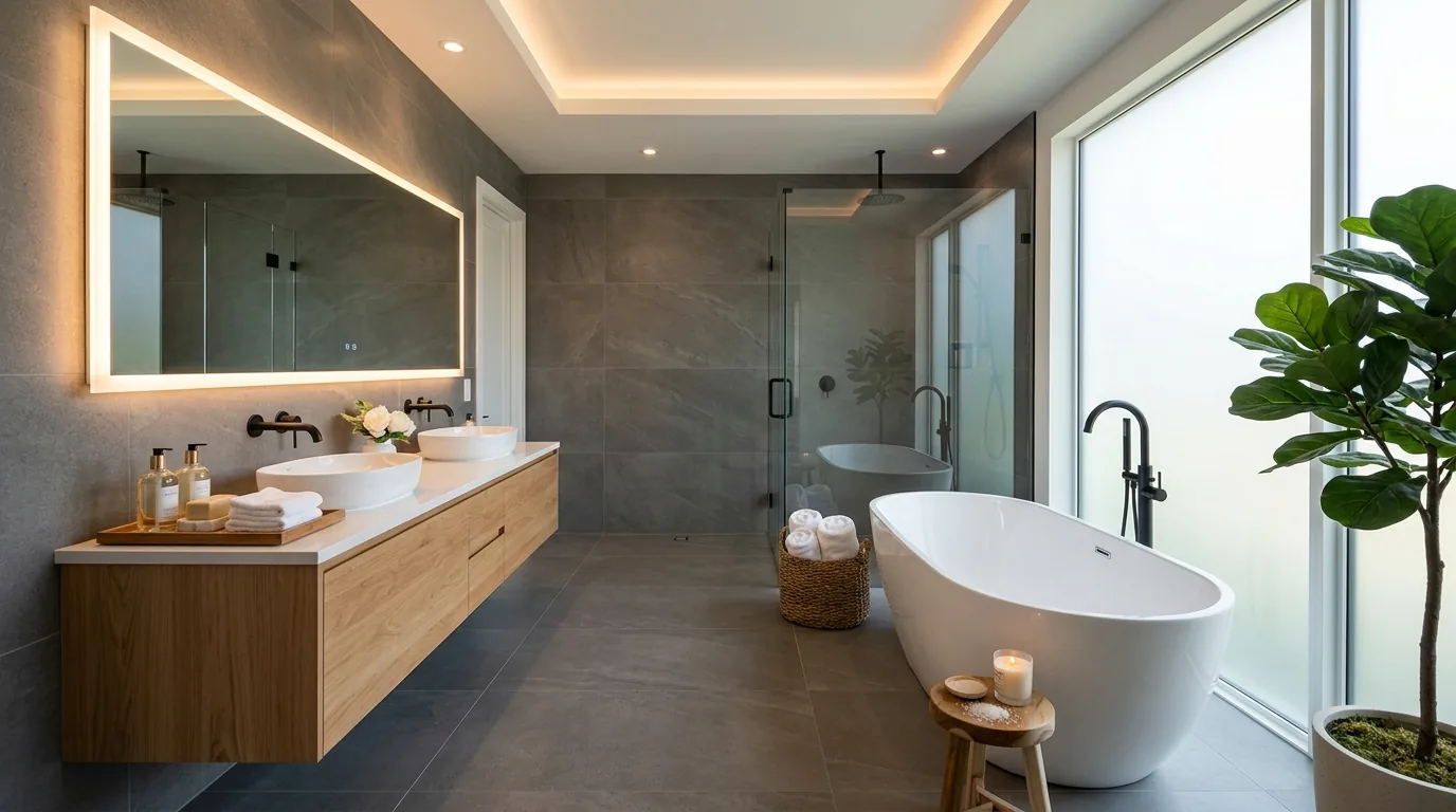 12 Sleek Modern Bathroom Ideas for a Spa-Like Refresh