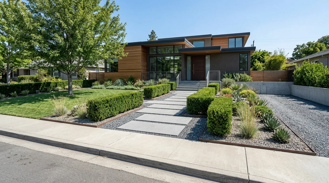 15 Stunning Modern Landscape Design Ideas for Curb Appeal