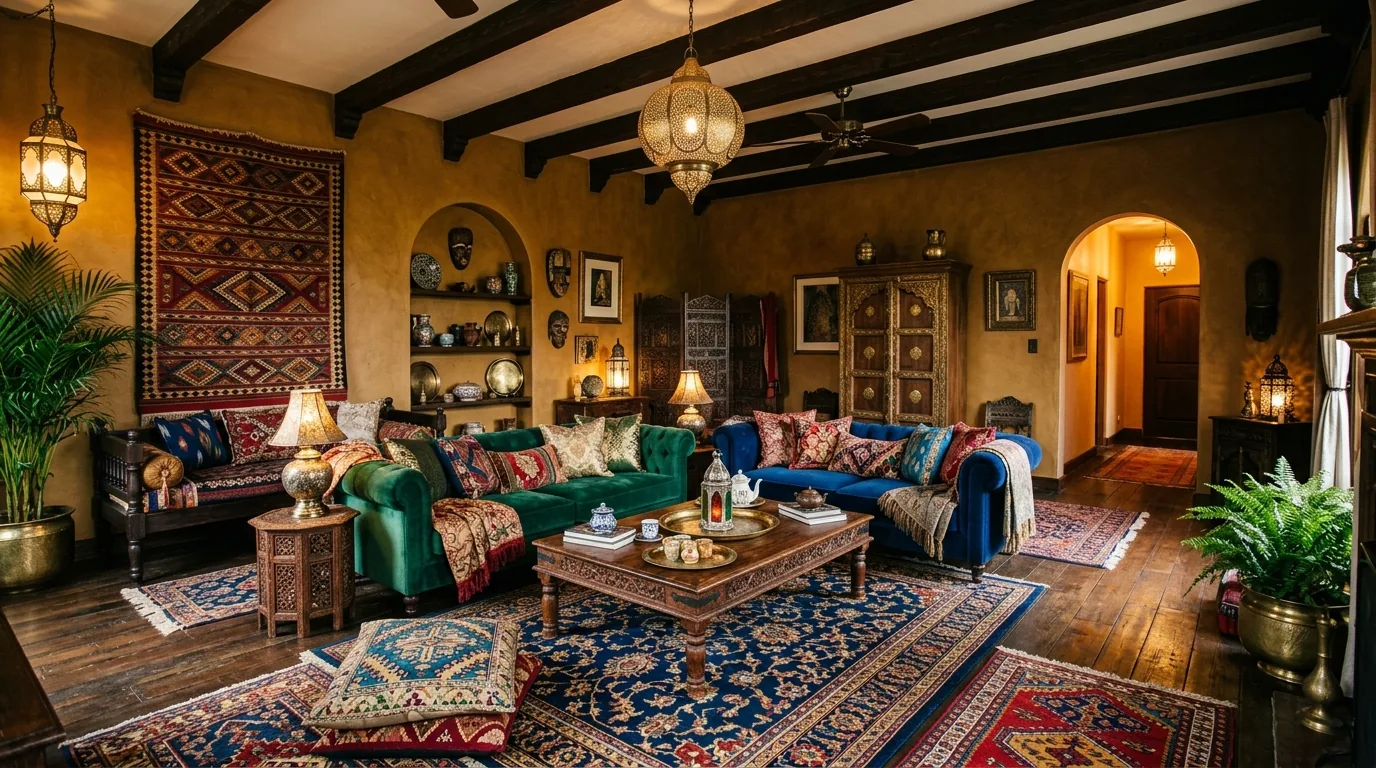 13 Bold Exotic Interior Design Ideas for a Globally Inspired Home