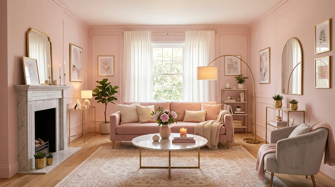 14 Pretty Pink Decor Ideas for a Soft and Feminine Touch
