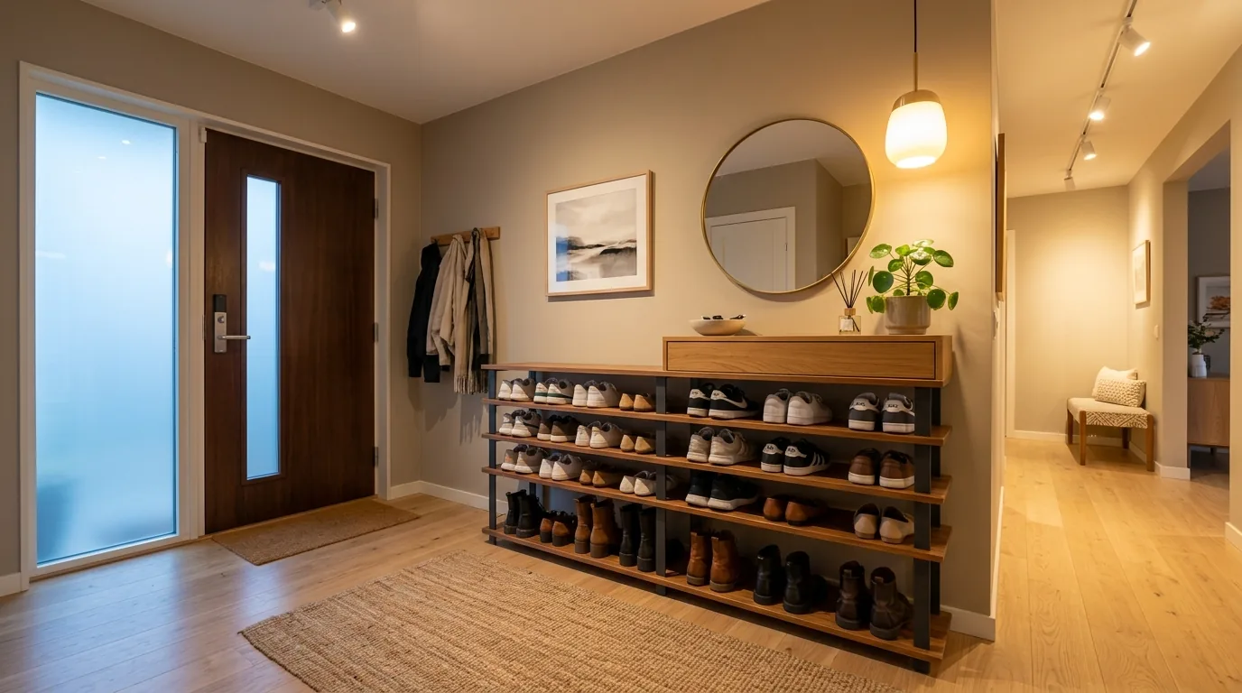14 Genius Shoe Rack Ideas for a Tidy and Organized Entryway