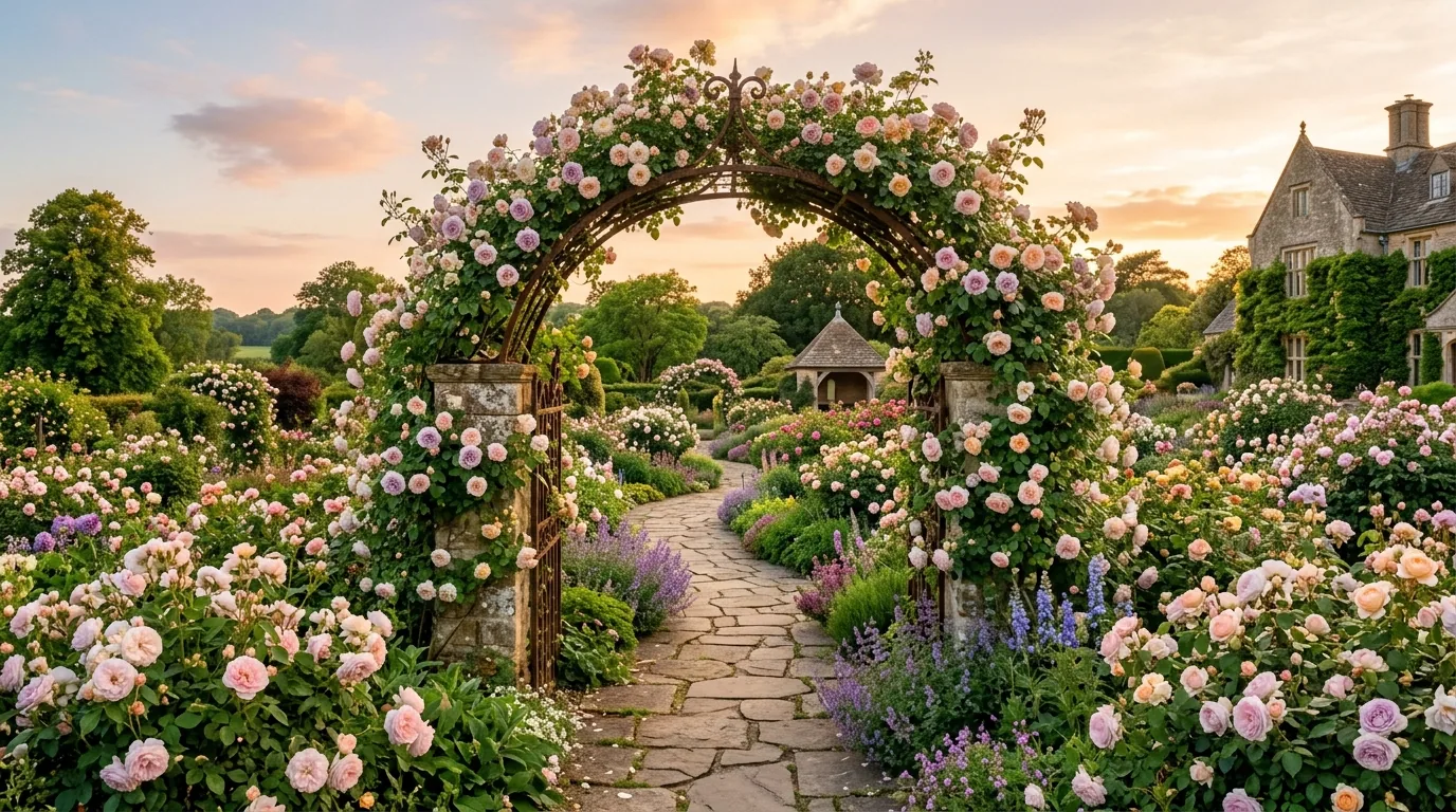 14 Romantic Rose Garden Ideas for a Blooming Backyard Paradise