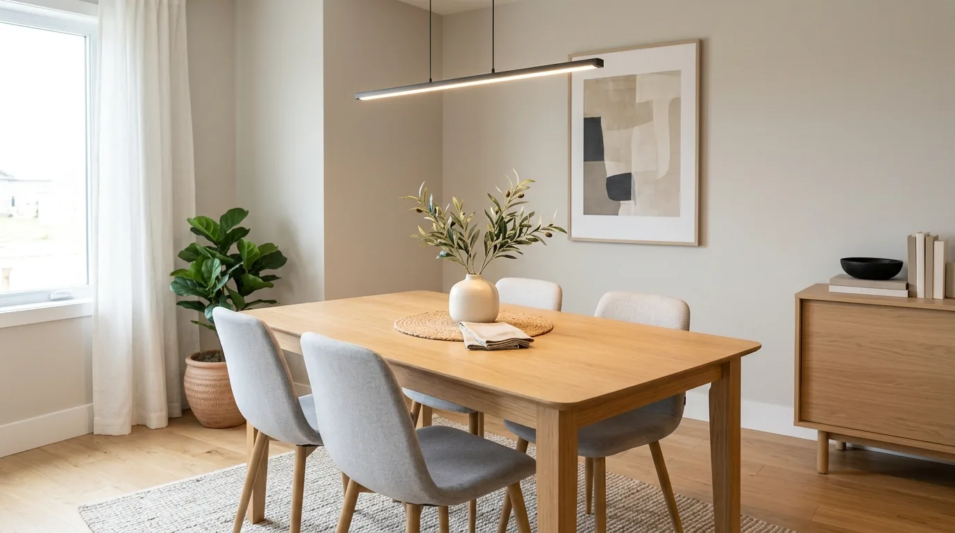 Gallery wall made with damage-free strips and lightweight frames