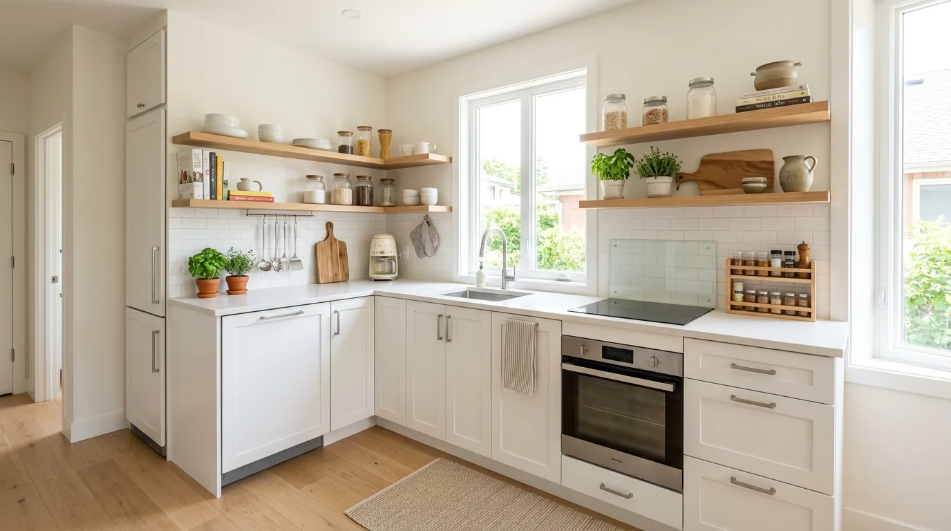 15 Space-Saving Small Kitchen Design Ideas for Tiny Footprints