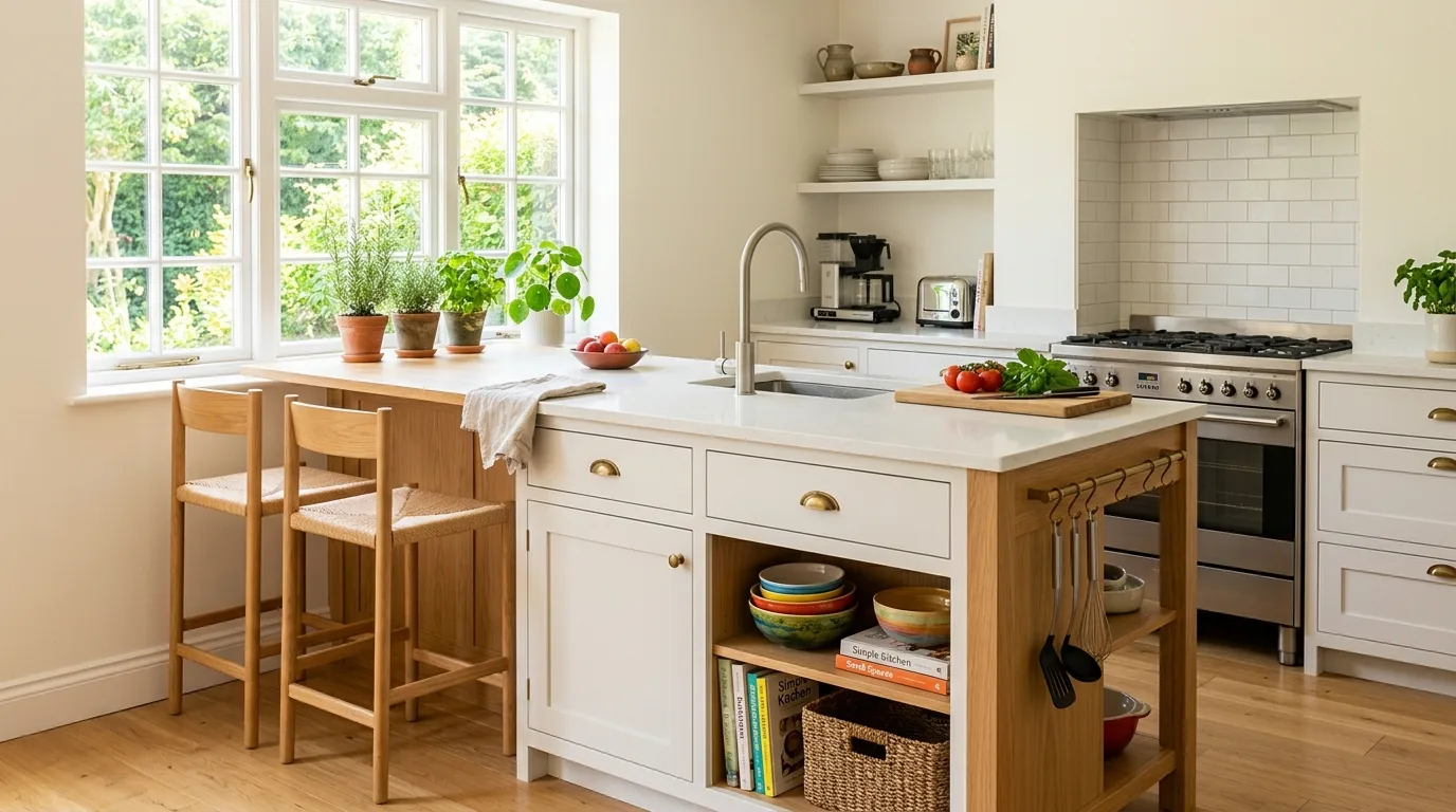 Budget-friendly kitchen with paint refresh and better under-cabinet lighting