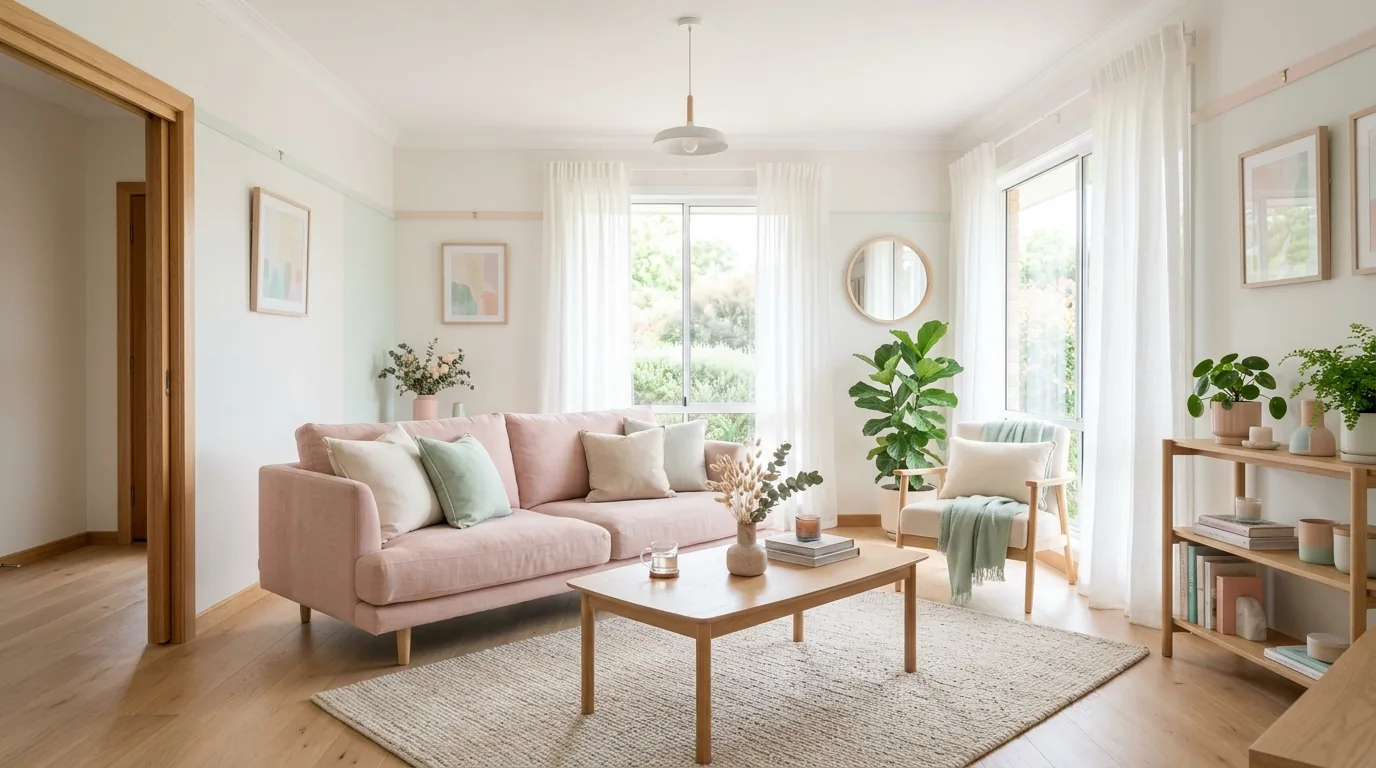 13 Soft Pastel Interior Design Ideas for a Gentle Aesthetic