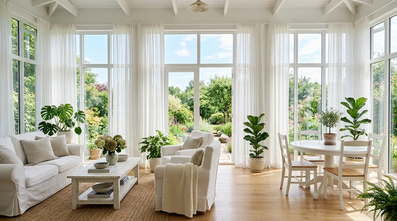 13 Bright Sunroom Decoration Ideas to Maximize Natural Light