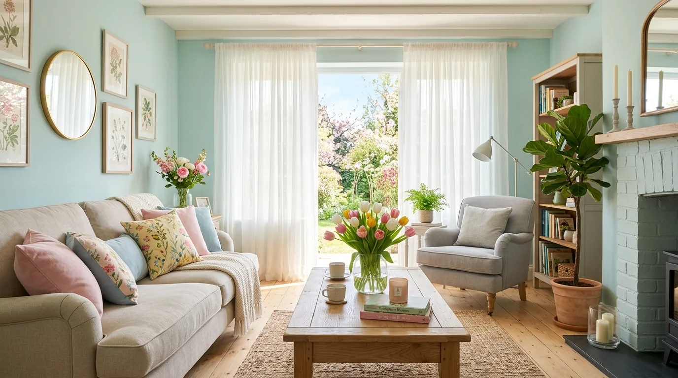 13 Fresh Spring Living Room Decor Ideas to Welcome the Season