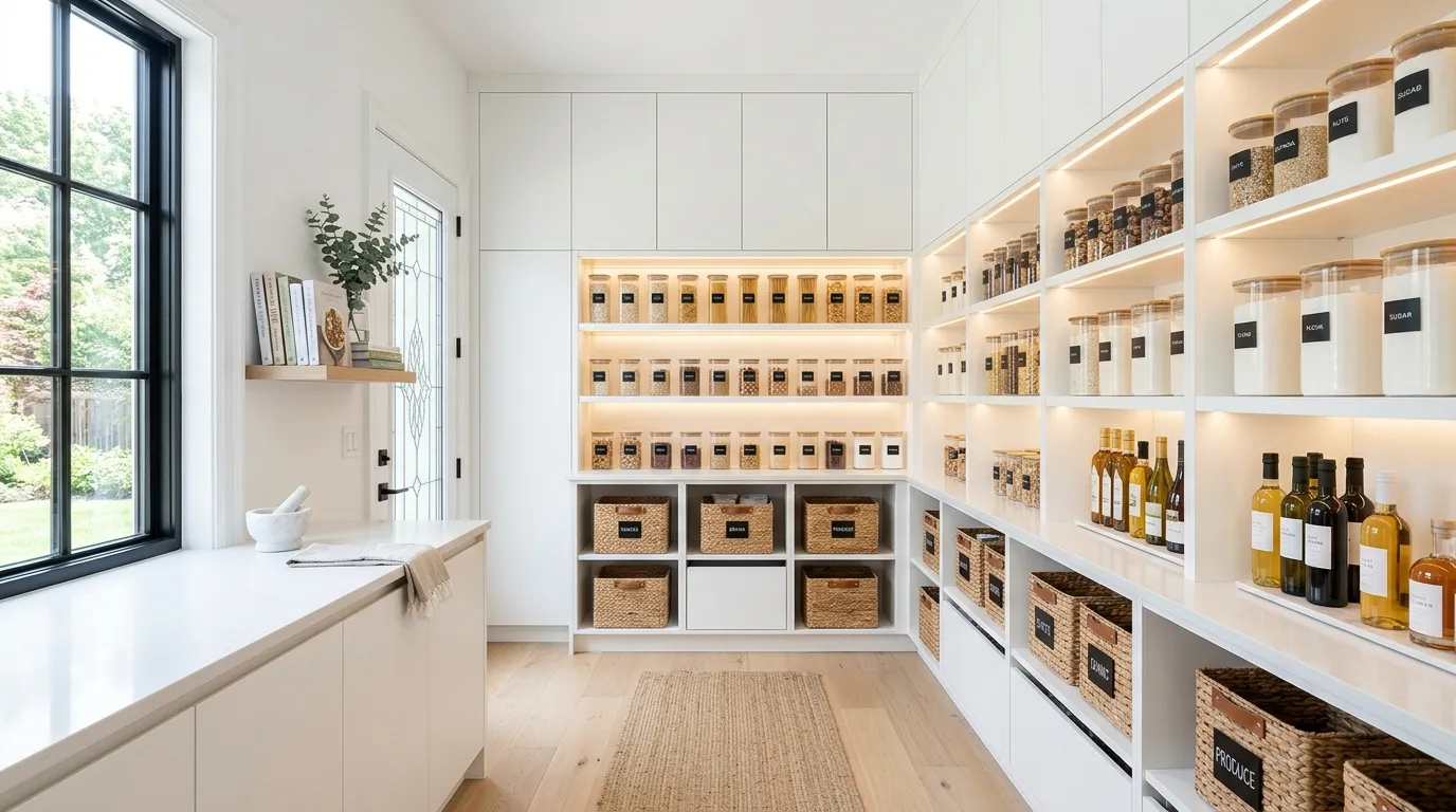 15 Minimalist Luxury Minimalist Pantry Ideas for an Organized Kitchen