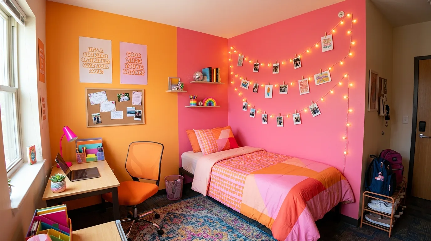 12 Fun Dorm Room Color Designs for a Personalized College Space