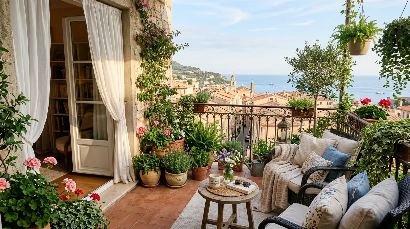 14 Dreamy Aesthetic Balcony Ideas for Morning Coffee and Relaxation