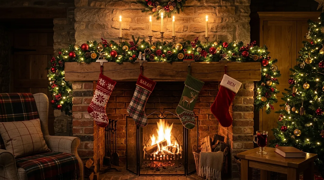 14 Magical Christmas Mantel Decor Ideas for a Festive Focal Point