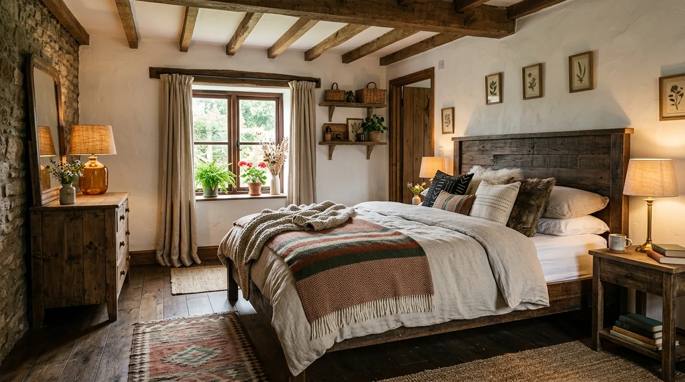 Guest bedroom makeover with soothing sage walls