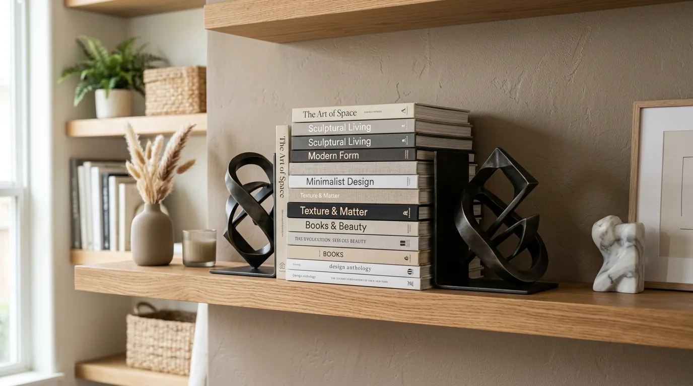 11 Creative Unique Bookends for Shelf Decor and Personal Style