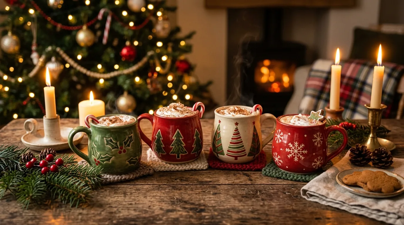 13 Festive Christmas Pottery Ideas for Handmade Holiday Charm