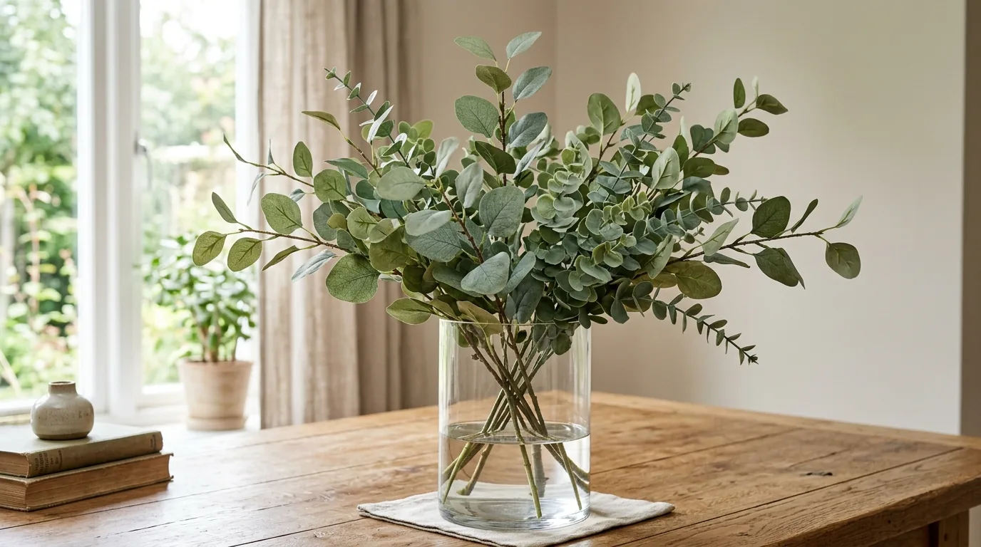11 Realistic Faux Eucalyptus Tips for Lifelike Greenery Decor