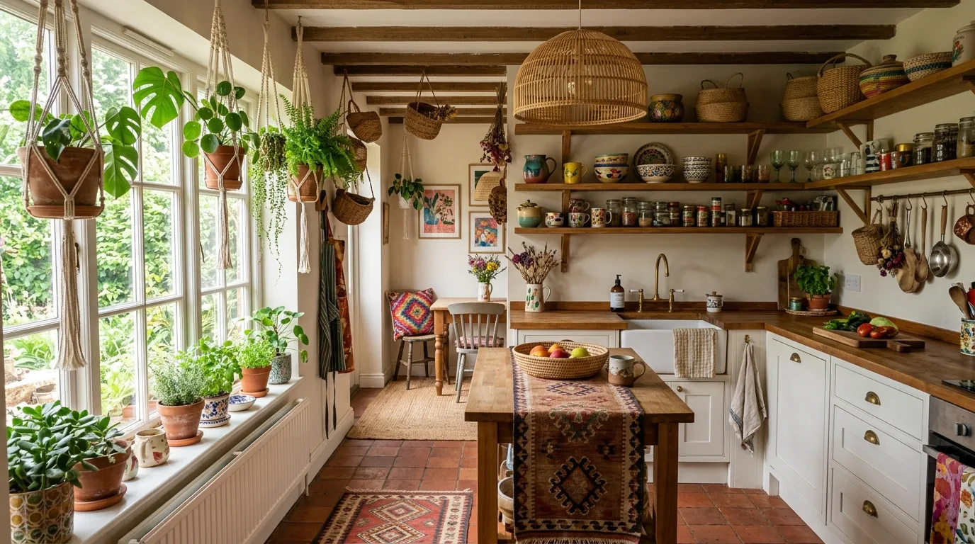 Small kitchen with galley layout