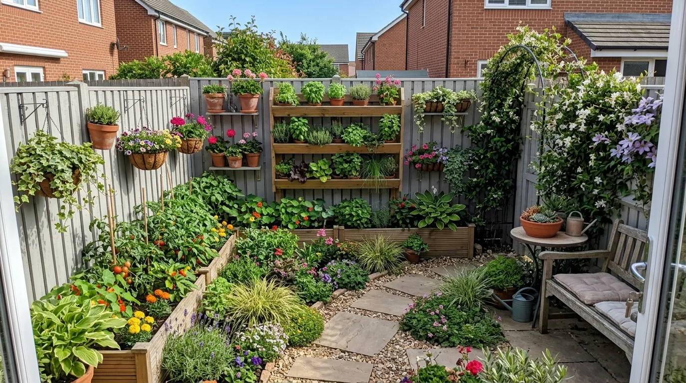 Scandinavian inspired yard with pale timber fence and minimal planting