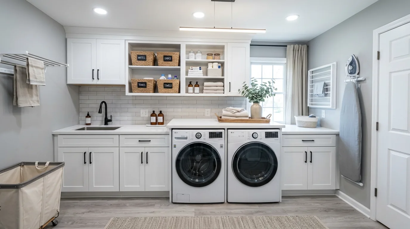 14 Complete Laundry Room Remodel Ideas for a Functional Space