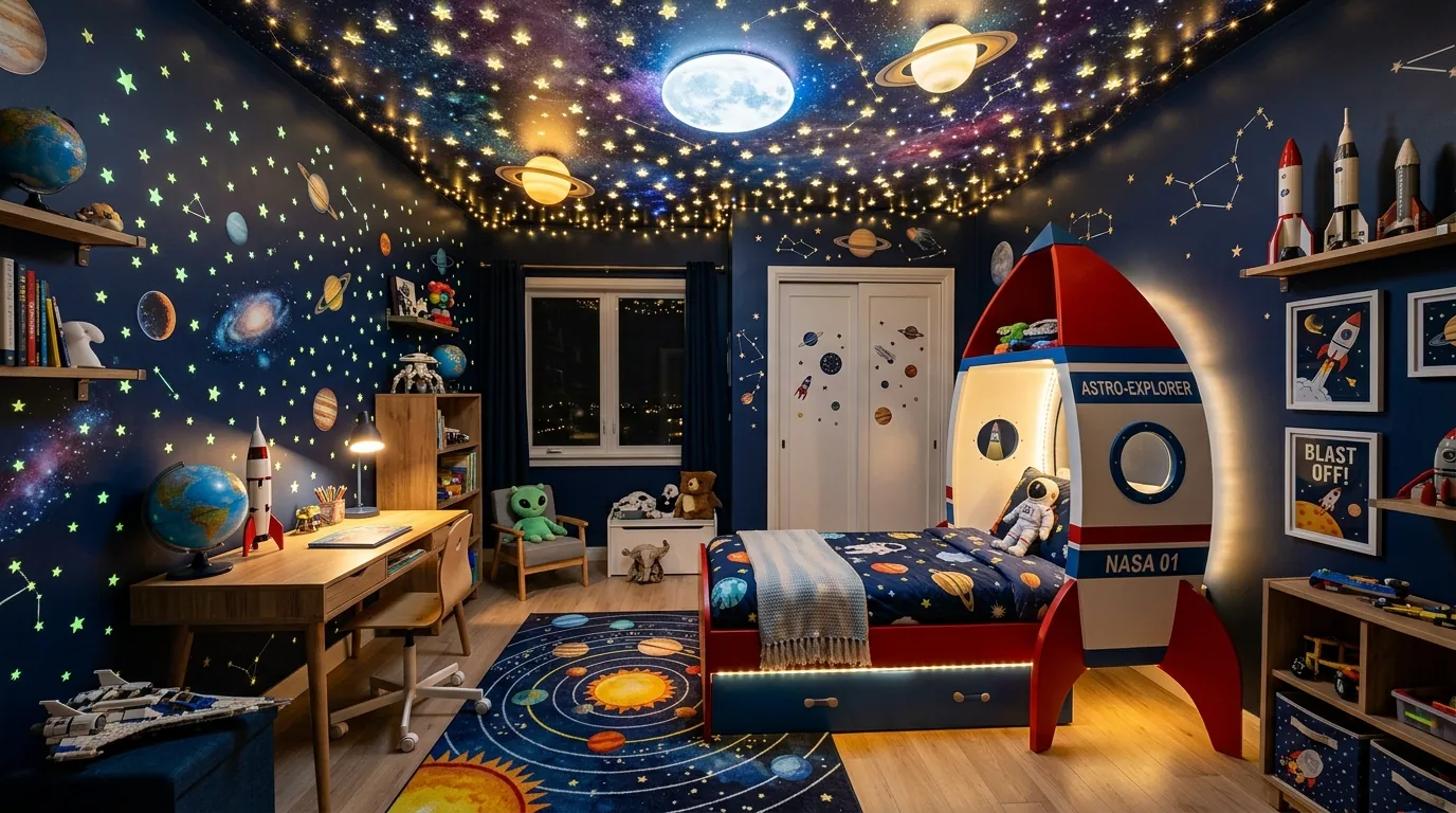 13 Fun Cool Kids Bedroom Theme Ideas for Imaginative Spaces