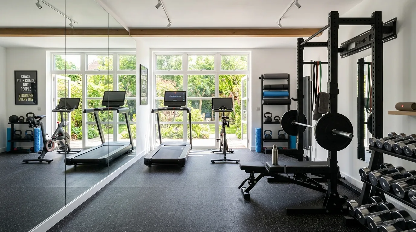 15 Motivating Home Gym Ideas for a Personal Fitness Sanctuary
