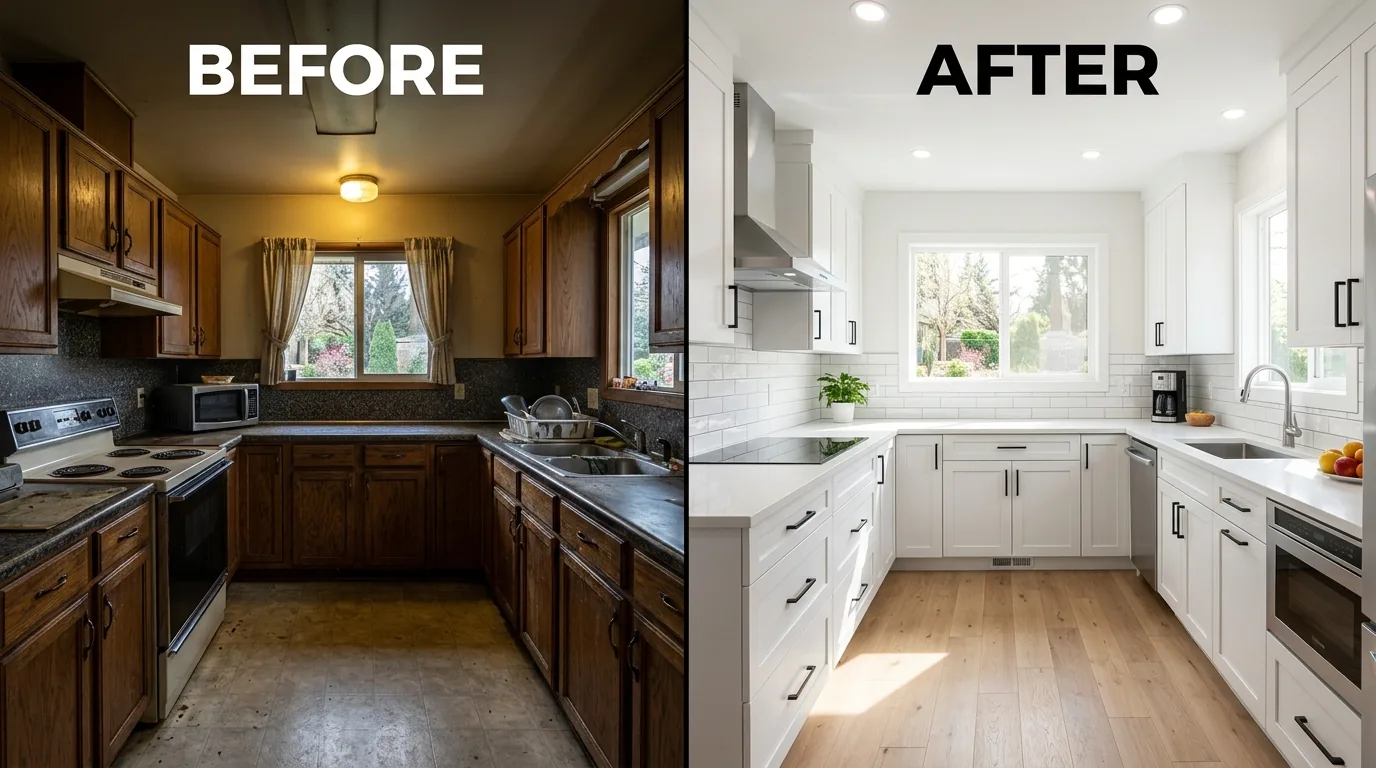 13 Stunning Kitchen Remodel Before and After Transformations