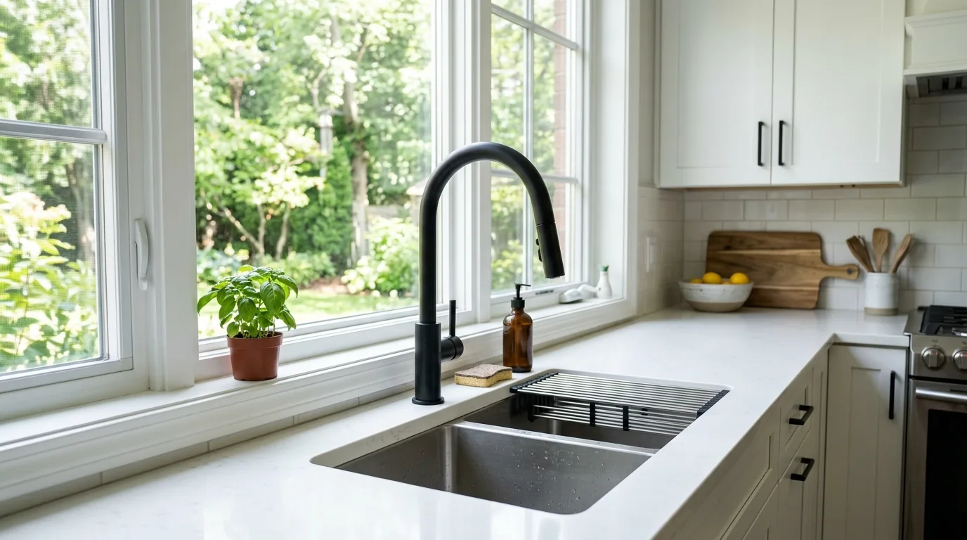 12 Sleek Kitchen Faucet Ideas for a Modern Sink Area