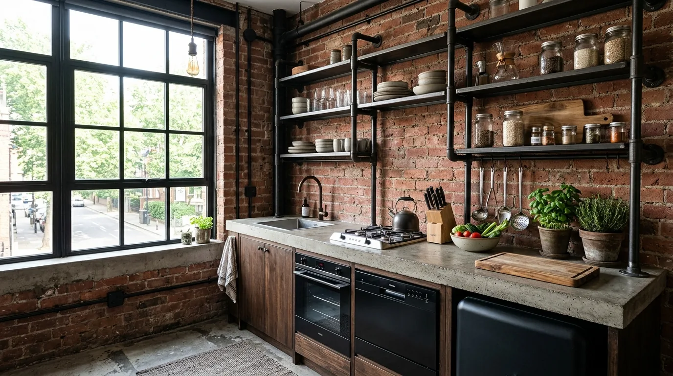Small kitchen with peninsula replacing bulky table