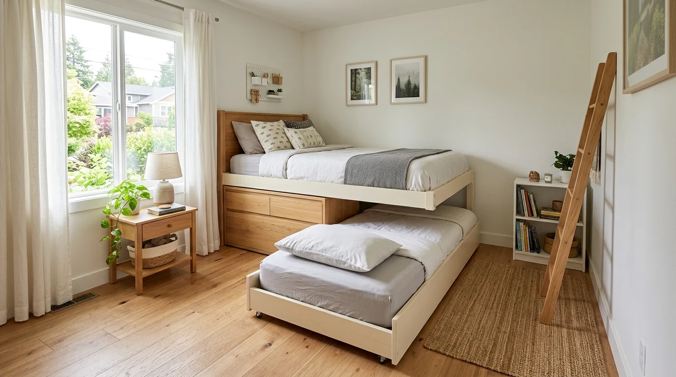 11 Space-Saving What Is a Trundle Bed and How to Use It